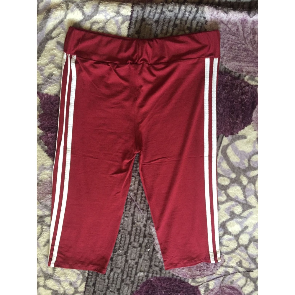 capri leggings Women's Red